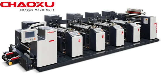 Máquina de impressão flexográfica para papel, saco de papel